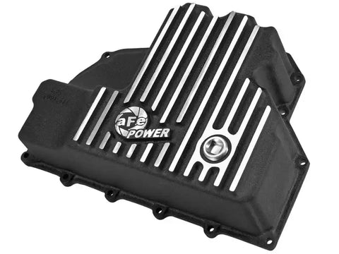 aFe 46-70282 Engine Oil Pan Black Machined 14-16 Dodge RAM 1500 EcoDiesel 3.0L V6 (td)