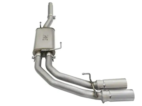 aFe 49-43079-P Rebel Exhausts Cat-Back SS Ford F-150 04-08 V8 4.6/5.4L w/ Polished Tips