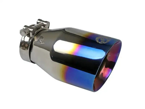 aFe 49-36437-L MACH Force-Xp 13-16 Audi Allroad L4 SS Axle-Back Exhaust w/ Blue Flame Tips