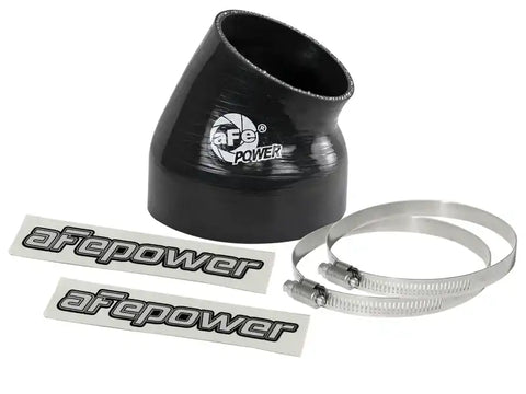 aFe 59-00097 Magnum FORCE Silicone Replacement Coupling Kit 4in ID x 30 Deg. Elbow Coupler - Black