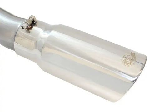 aFe 49-43076-P MACHForce XP Exhaust 3in-3.5in SS Single Side Ext CB w/ Polish Tip 99-04 Ford F150 V8 5.4L/6.8L