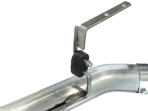 aFe 49-44043-P MachForce XP Exhaust 4inch DP-Back All SS 2011-14 GM Diesel Trucks V8-6.6L LML Polished