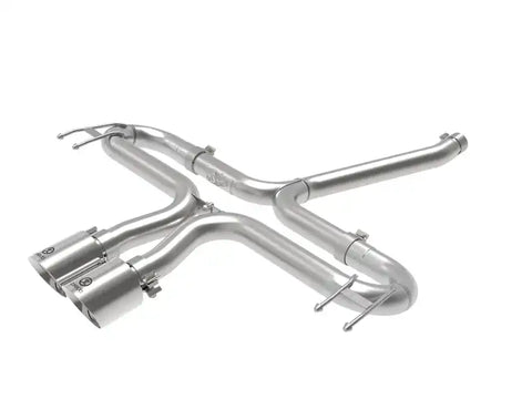 aFe 49-36625-P Takeda 2-1/2in 304 SS Axle-Back Exhaust w/Polished Tips 17-20 Honda Civic Sport L4-1.5L (t)