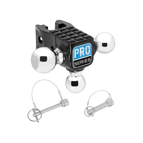 Draw-Tite 63075 Tri-Ball Trailer Hitch Ball Mount