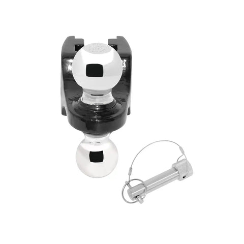 Draw-Tite 63076 Dual-Ball Trailer Hitch Ball Mount