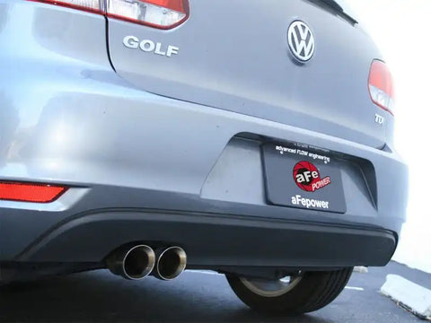 aFe 49-46402 MACHForce XP Exhausts Cat-Back SS-409 EXH CB Volkswagen Golf TDI 11-12 L4-2.0L