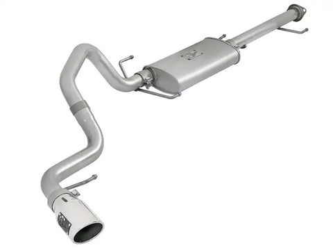 aFe 49-06039-P Scorpion 2-1/2in Alum Steel Cat-Back Exhaust w/ Polished Tips 07-17 Toyota FJ Cruiser V6 4.0L