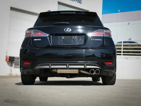 aFe 49-36047-P POWER Takeda 2in to 2-1 304 SS Cat-Back Exhaust w/ Polished Tips 11-17 Lexus CT200h 1.8L