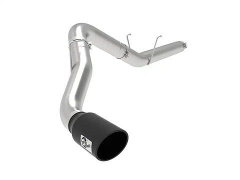 aFe 49-02075-B ATLAS 5in Alum Steel DPF-Back Exhaust System w/Black Tip 19-20 Ram Diesel Trucks L6-6.7L (td)