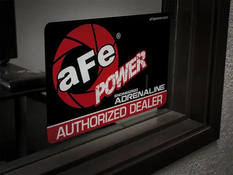 aFe 40-10080 Power Marketing Promotional PRM Cling Window: Dealer (Medium)