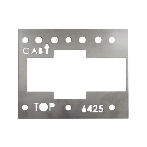 Draw-Tite 6425 Gooseneck Template