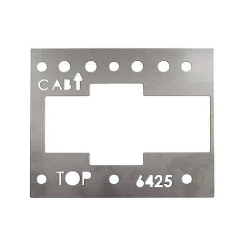 Draw-Tite 6425 Gooseneck Template