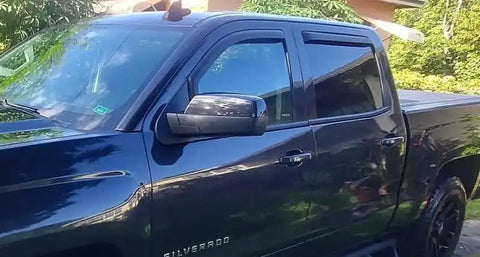 EGR 01-03 Ford F150 Super Crew In-Channel Window Visors - Set of 4 Matte