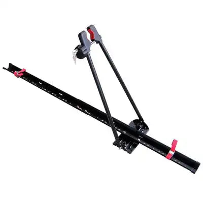 Swagman 64720 Upright Roof Rack Bike Upright Roof Rack Cross Bar Mount Holds 1 Bike Up To 35 Pound