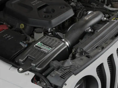 aFe 53-10019D Quantum Pro DRY S Cold Air Intake System 18-20 Jeep Wrangler JL L4-2.0L (t)