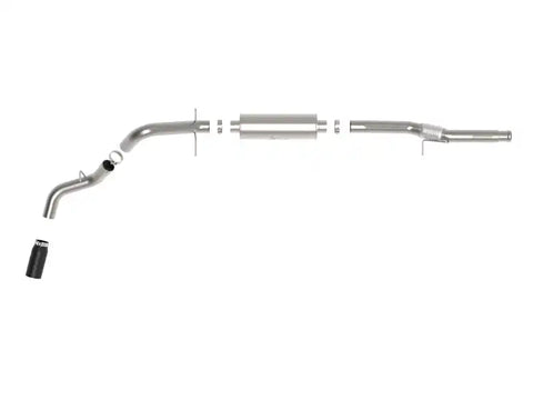 aFe 49-44116-B Apollo GT Series 4in 409SS Cat Back Exh System w/Blk Tip 14-18 GM Silverado/Sierra 1500 V8-6.2L