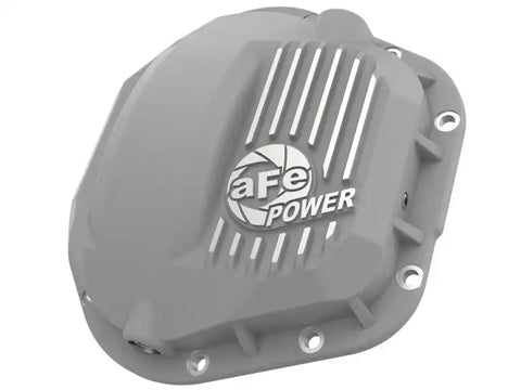 aFe 46-70080 Front Differential Cover (Raw Street Series) Ford Diesel Trucks 94.5-14 V8-7.3/6.0/6.4/6.7L