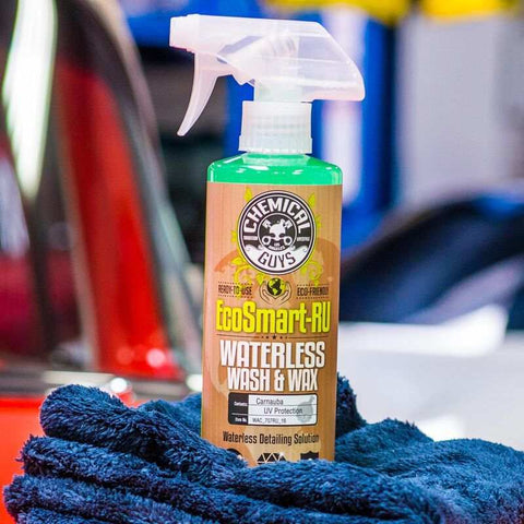 Chemical Guys EcoSmart-RU Waterless Car Wash & Wax - 1 Gallon - Case of 4