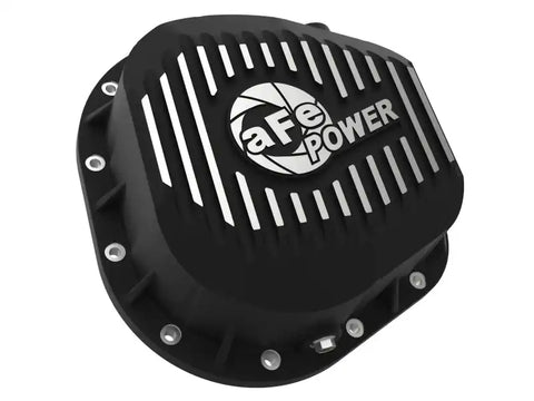 aFe 46-70022 Power Cover Diff Rear Machined COV R Ford Diesel Trucks 86-11 V8-6.4/6.7L (td)