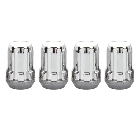 McGard SplineDrive Lug Nut (Cone Seat) M12X1.25 / 1.24in. Length (4-Pack) - Chrome (Req. Tool)