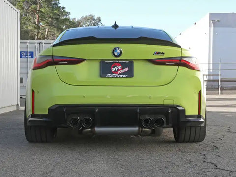 aFe 49-36351-B MACHForce XP Exhausts Cat-Back SS 21 BMW M2 Competition L6-3.0L w/Black Tips