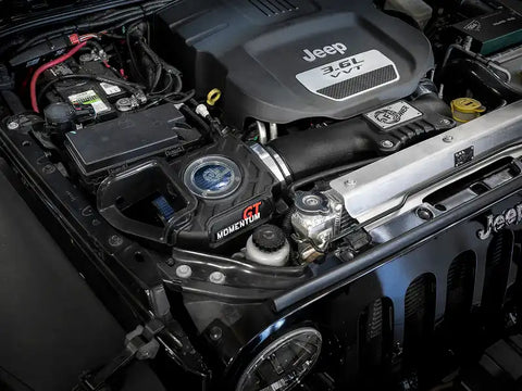 aFe 54-76212 Momentum GT Pro 5R Cold Air Intake System 12-18 Jeep Wrangler JK V6 3.6L