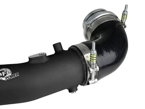 aFe 46-20398-B 2020 Toyota Supra 3.0L 3in Black Intercooler Tube - Hot