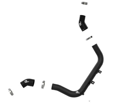 aFe 46-20638-B BladeRunner 2-1/4 IN Aluminum Hot Charge Pipe Black 17-20 Hyundai Elantra GT L4-1.6L (t)