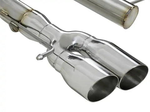 aFe 49-36302-P MACHForce XP 08-13 BMW 135i L6-2.0L N54/N55 3in. 304 SS Axle-Back Exhaust w/Polished Tips