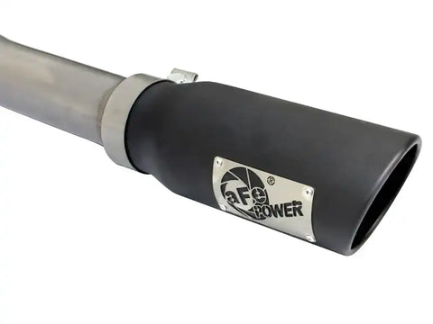aFe 49-43074-B MACHForce XP Exhaust 3in SS Dual Side Exit CB w/ Black Tips 2015 Ford F150 5.0L V8 CC/SB EC/LB