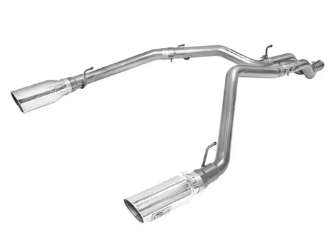 aFe 49-42045-P MACHForce XP DPF-Back Exhaust 3in SS w/ 5in Polished Tips 2014 Dodge Ram 1500 V6 3.0L EcoDiesel
