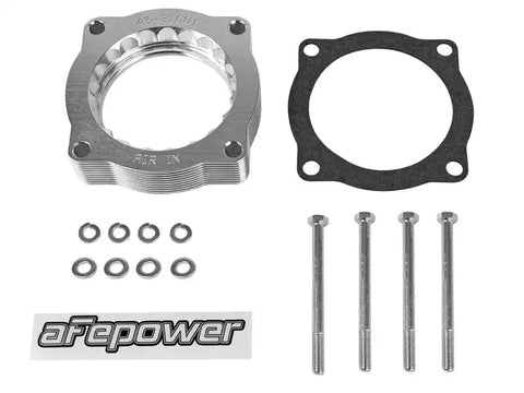 aFe 46-31001 Silver Bullet Throttle Body Spacers TBS BMW (E53) 00-06 5series (E39) 97-09 6series (E63/64)