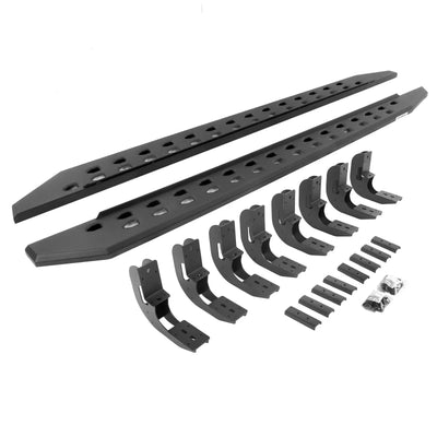 Go Rhino 69404887SPC - RB20 Slim Line Running Boards with Bracket for Chevy/GMC Crew Cab