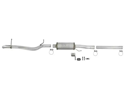 aFe 49-08055 Scorpion 2-1/2in Aluminized Steel Cat-Back Exhaust 07-18 Jeep Wrangler (JK) V6 3.6L/3.8L (2/4dr)