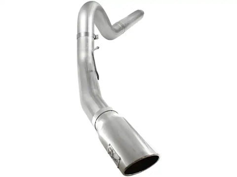 aFe 49-03054-P Atlas 5in DPF-Back Aluminized Steel Exh Sys, Ford Diesel Trucks 08-10 V8-6.4L (td) Polished tip