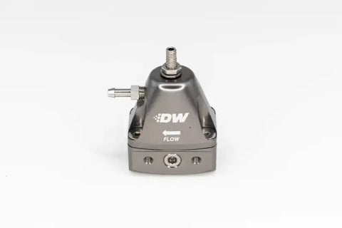 DeatschWerks DWR1000iL In-Line Adjustable Fuel Pressure Regulator - Titanium