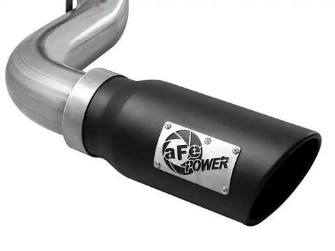 aFe 49-44107-B Apollo GT Series 2019 GM Silverado/Sierra 1500 4.3L/5.3L 409 SS CatBack Exhaust System w/Blk Tip