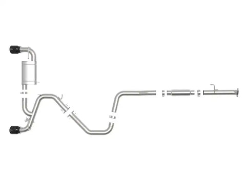 aFe 49-37030-B Hyundai Veloster N 21-22 L4-2.0L (t) Takeda Cat-Back Exhaust System- Polished Tips