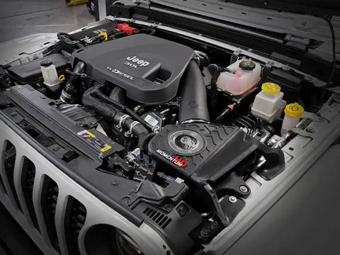 aFe 50-70062D 20-21 Jeep Wrangler (JL) V6-3.0L (td) Momentum HD Cold Air Intake System w/ Pro Dry S Media