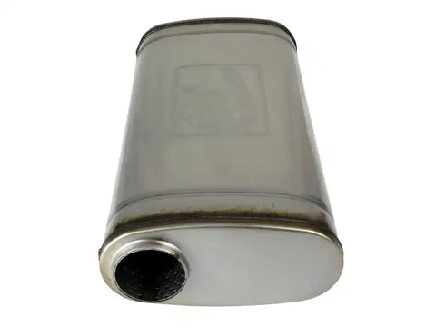 aFe 49M30019 MACH Force XP 304 Stainless Steel Muffler 2.5in Center/Offset 18in L x 9in W 4in H