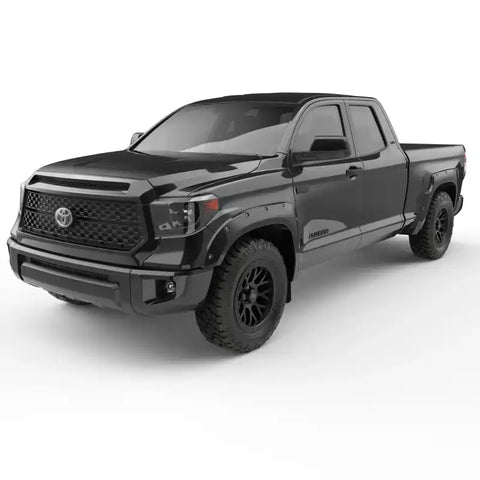 EGR 14+ Toyota Tundra Bolt-On Look Color Match Fender Flares - Set Black