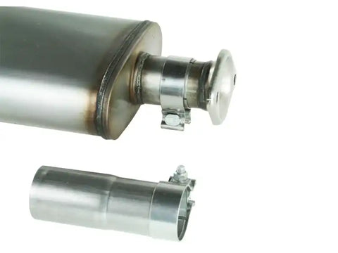 aFe 49-46223 MACHForce XP Exhausts Cat-Back SS-409 EXH Jeep Wrangler TJ 97-06 I6-4.0L HT - 2.5 In.