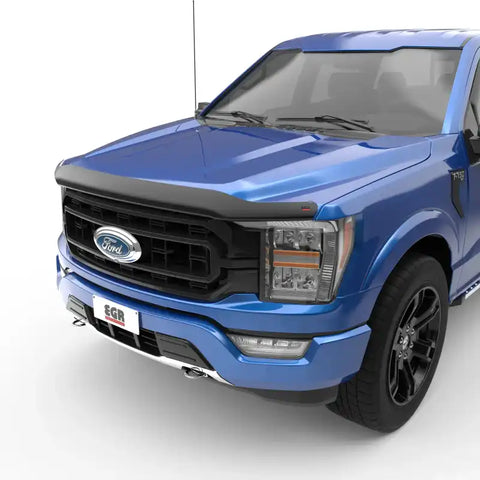 EGR 2021+ Ford F150 Superguard Hood Shield - Matte Black