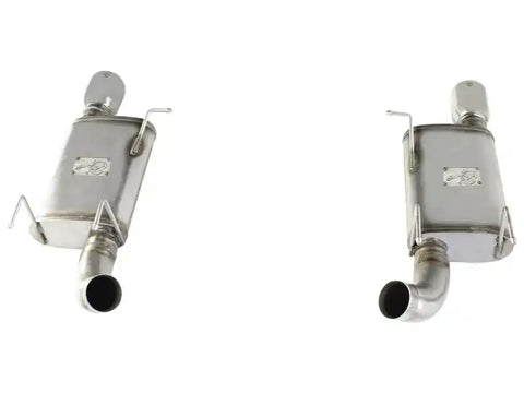 aFe 49-43052-P MACHForce XP Exhaust 11-14 Ford Mustang GT V8-5.0L 3in. SS Axle-Back w/Polished Tips