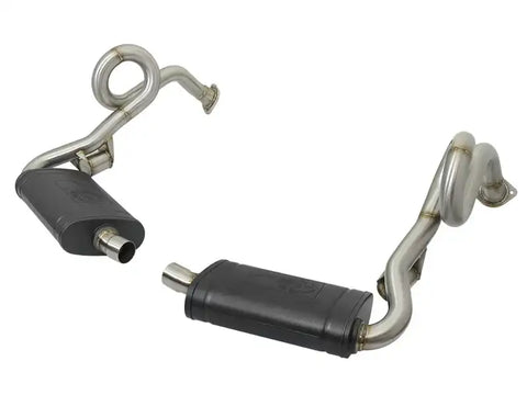 aFe 49-36415 MACHForce XP 13-15 Porsche Cayman S/Boxster S (981) H6-3.4L 2-2.5in. SS Cat-Back Exhaust System