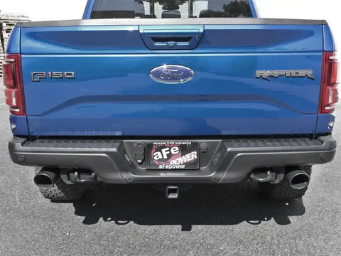 aFe 49-33094-B MACH Force-Xp 3in to 3-1/2in 304 SS Cat-Back Exhaust w/Black Tip 17-18 Ford F-150 Raptor V6 3.5L
