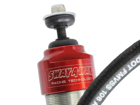 aFe 201-5600-05 97-17 Nissan Patrol Sway-A-Way 2.5in Front Shock Kit w/ Remote Reservoir for OE Ride Height