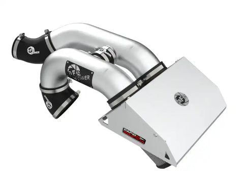 aFe 52-10015DH Rapid Induction Cold Air Intake Brushed w/Pro DRY S Filter 21-22 Ford F-150 Raptor V6-3.5L (tt)