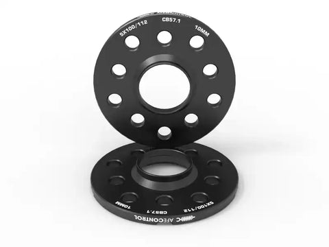 aFe 610-611001-B CONTROL Billet Aluminum Wheel Spacers 5x100/112 CB57.1 10mm - Volkswagen/Audi
