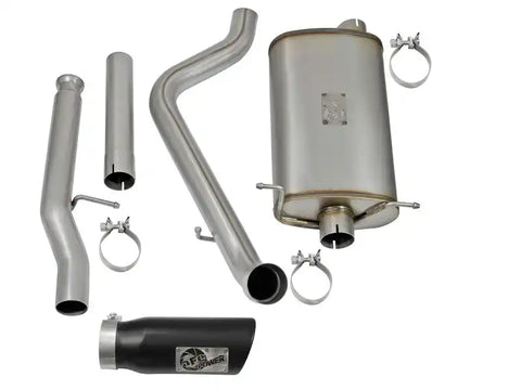 aFe 49-44072-B MACHForce XP Exhausts Cat-Back Black Tip 09-17 GM Silverado 1500 4.3/5.3L RegCab SB/LB